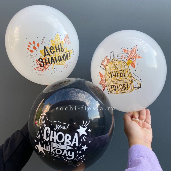 Воздушный шар к 1 сентября в Севастополи