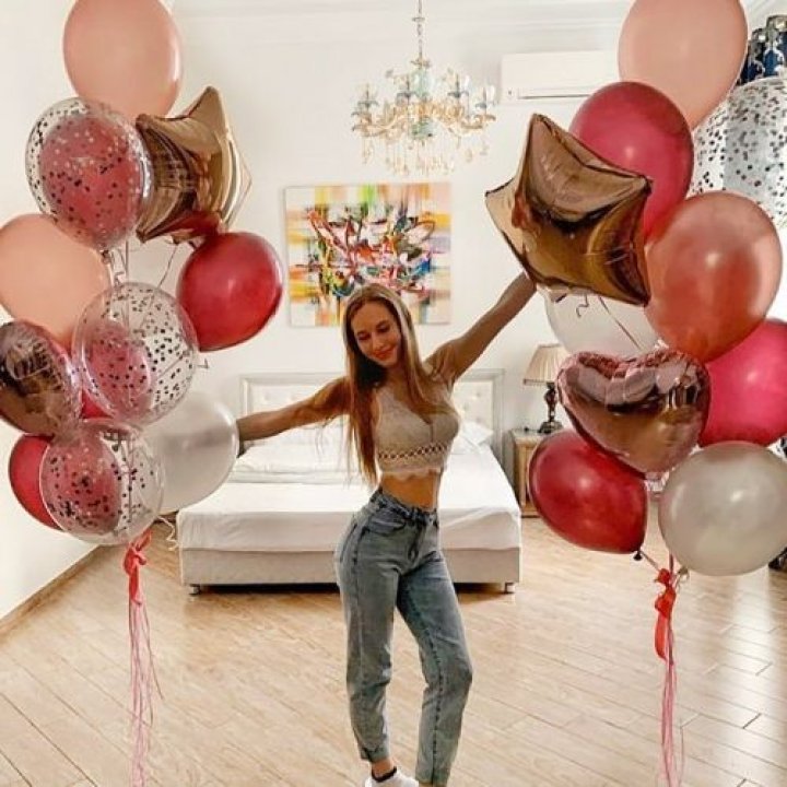 Фонтаны шаров "Селебрити" в Севастополи