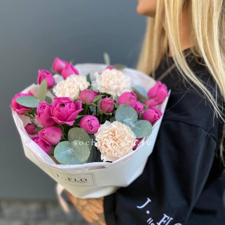 Букет с мисти бабблс №2 в Севастополи