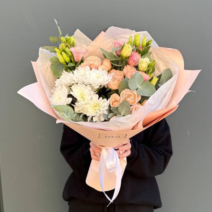 Букет "Персиковая нежность" в Севастополи