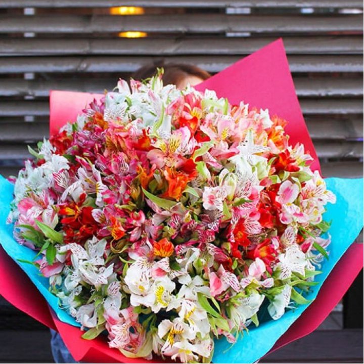 101 альстромерия в Севастополи