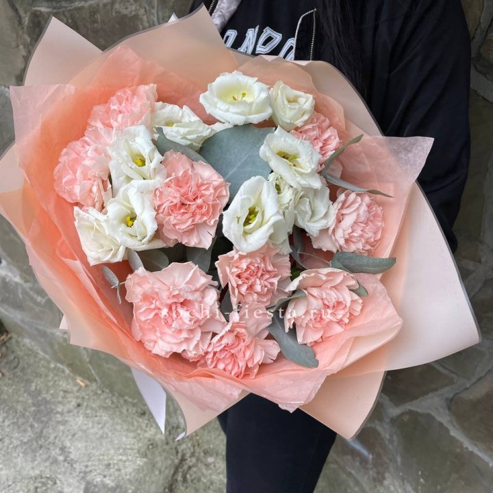  Букет диантусов "Пич" в Севастополи