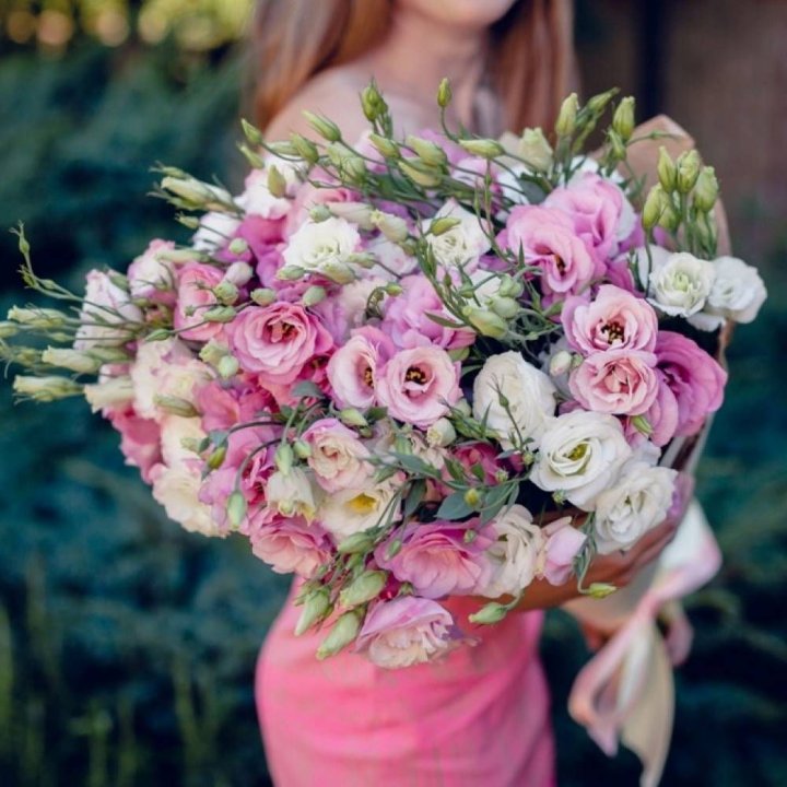 Букет эустом №1  в Севастополи