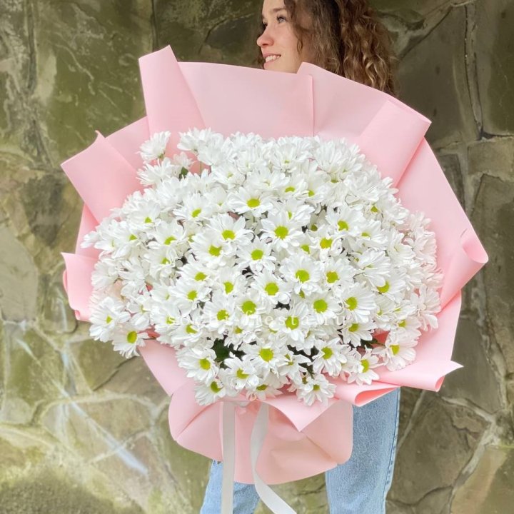  Букет хризантем "Крем" в Севастополи