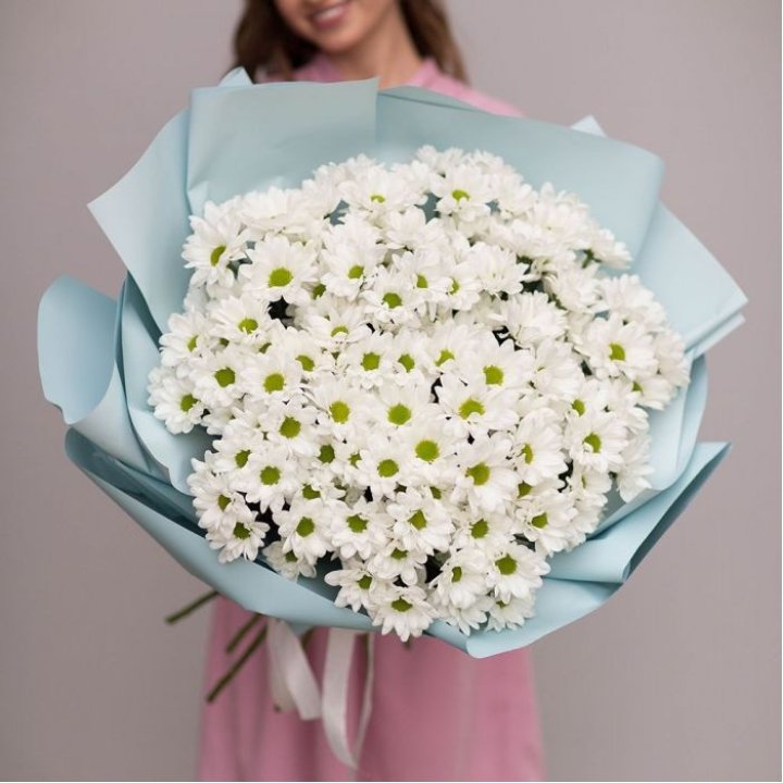  Букет хризантем "Бон-бон" в Севастополи