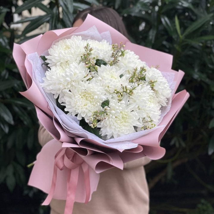 Букет хризантем №1 в Севастополи