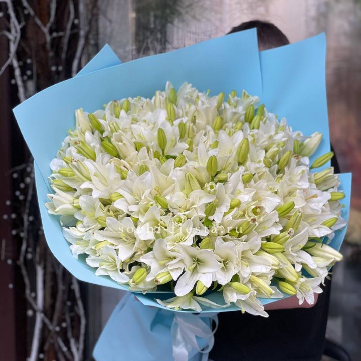 51 лилия в оформлении в Севастополи