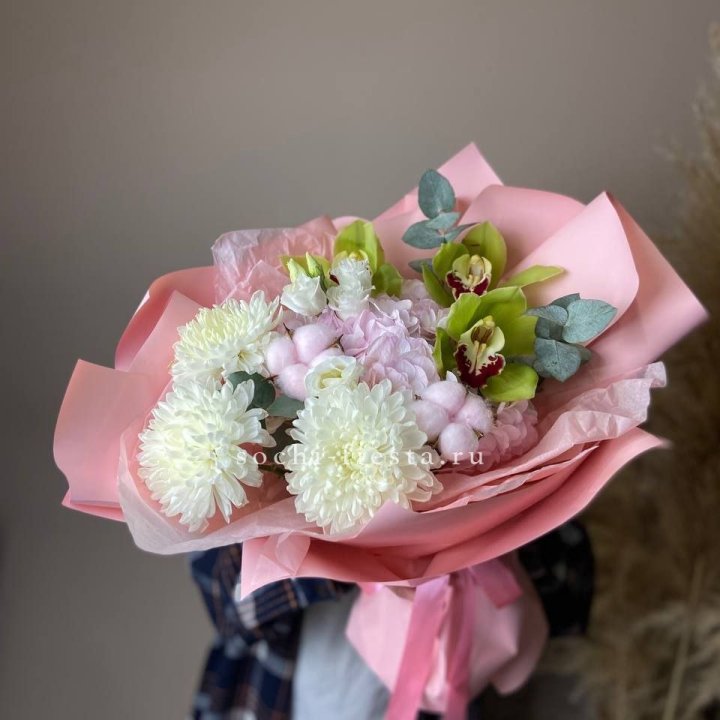  Букет с орхидеями "Вита" в Севастополи