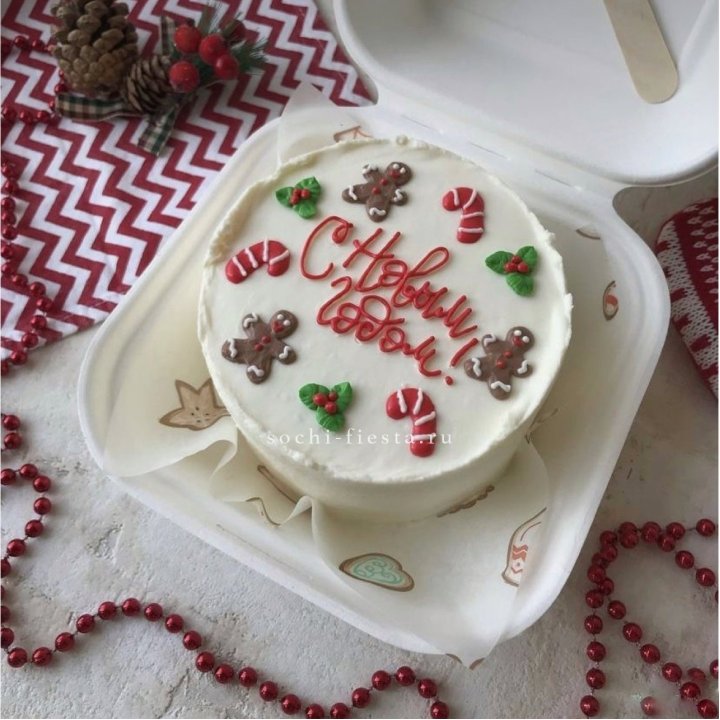 Бенто-торт "С Новым Годом!" в Севастополи