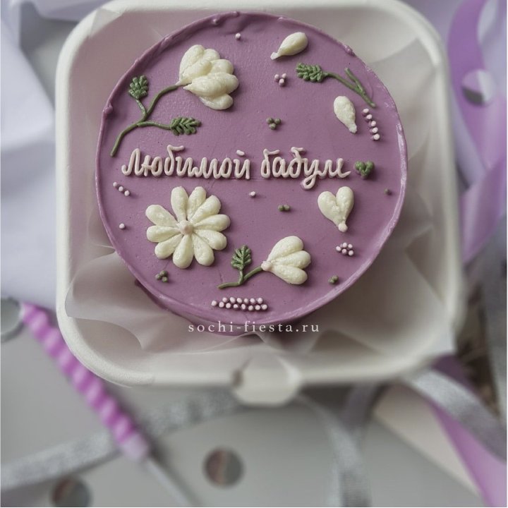 Бенто-торт "Любимой бабуле" в Севастополи
