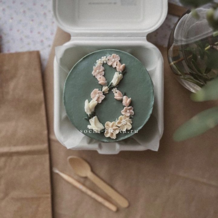 Бенто-торт "8 марта" green  в Севастополи