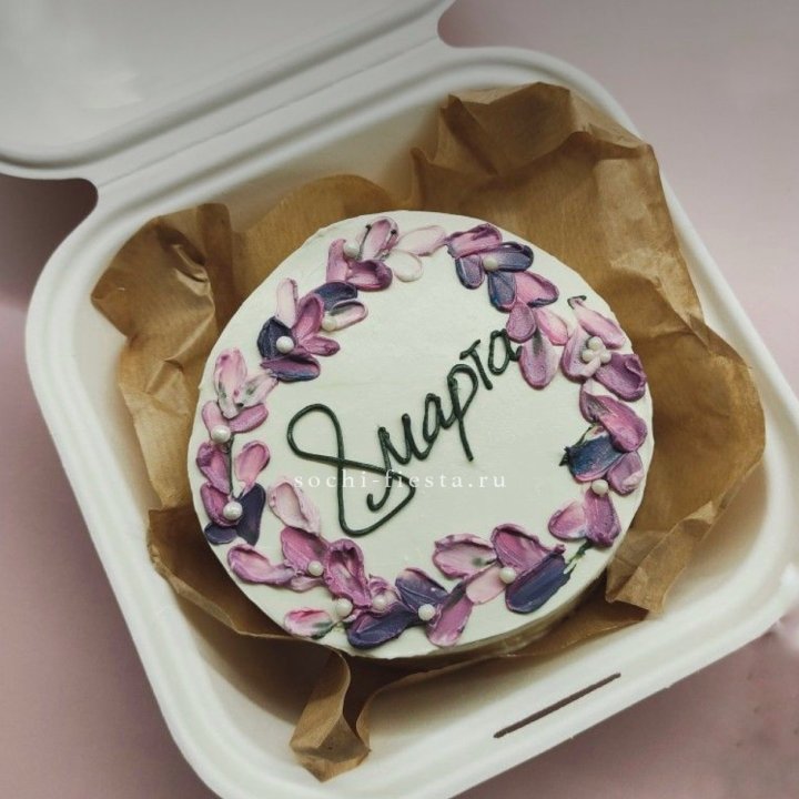 Бенто-торт "8 марта цветы"  в Севастополи