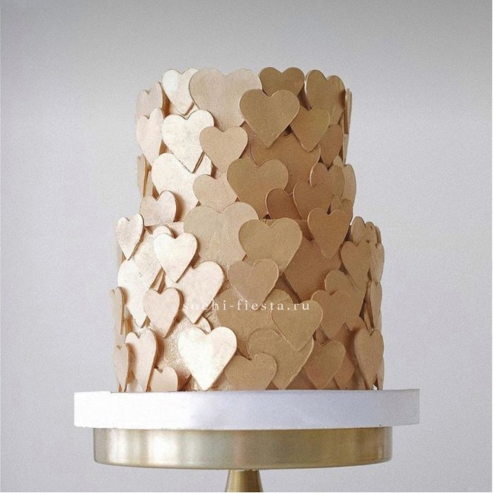 Торт "Hearts" gold в Севастополи