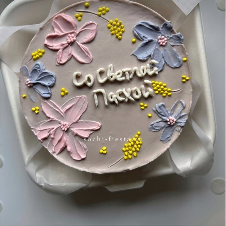 Бенто-торт "Светлой Пасхи" 3 в Севастополи