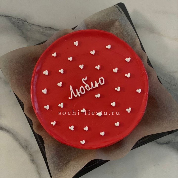 Бенто-торт "Люблю" в Севастополи
