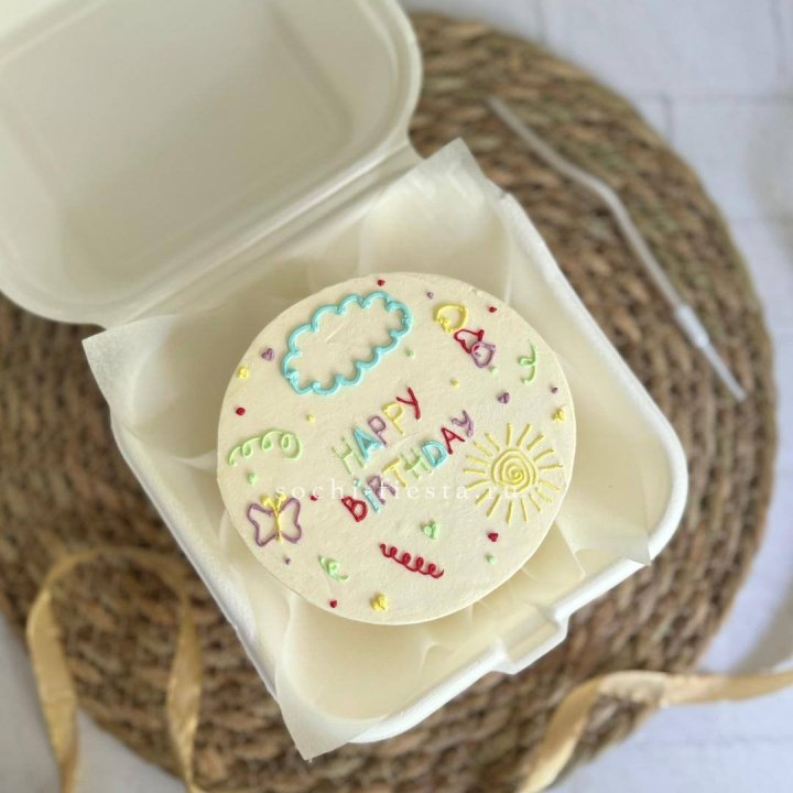 Бенто-торт "С днем рождения!"  в Севастополи