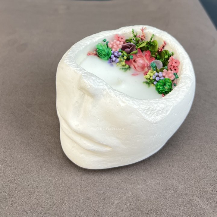 Свеча ароматическая в гипсе  в Севастополи