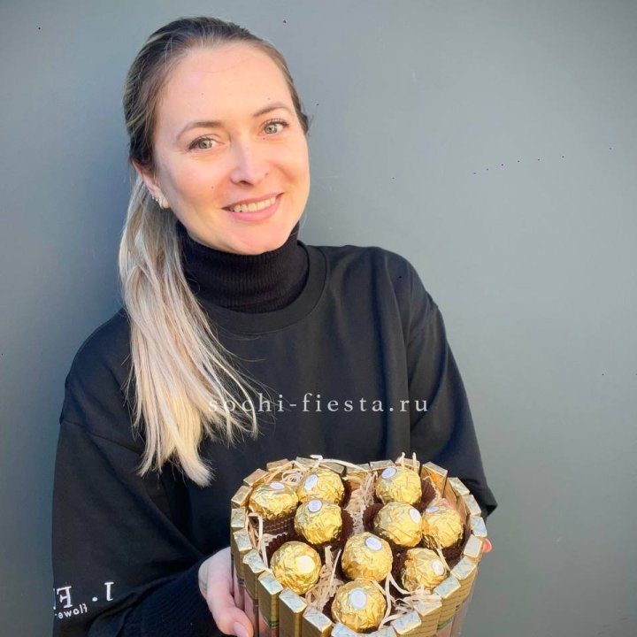 Шоколадный набор Сердце в Севастополи