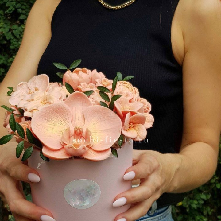 Шоколадный букет Орхидей в Севастополи