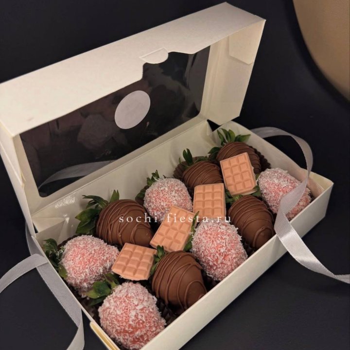 Клубника в шоколаде 10 ягод №2 в Севастополи