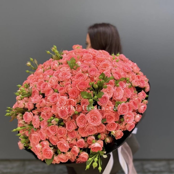 101 кустовая роза Барбадос в Севастополи