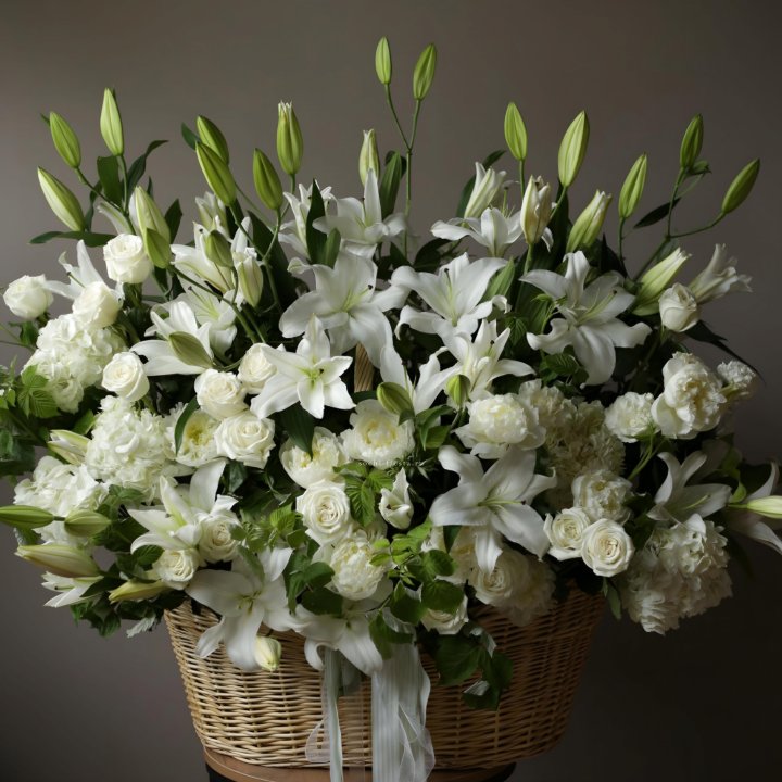 Цветочная корзина макси №3 в Севастополи