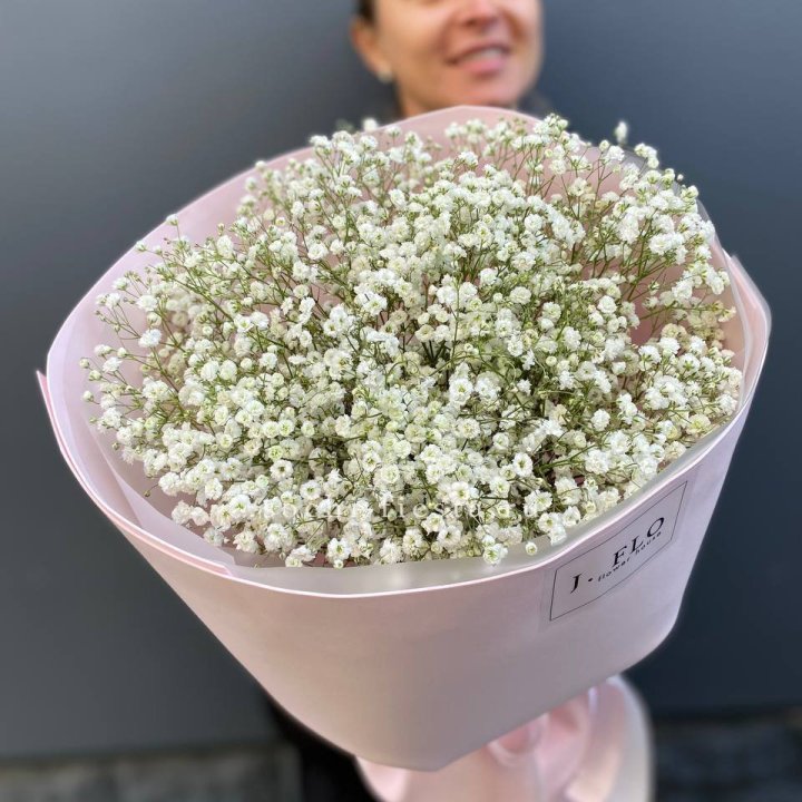 11 белых гипсофил в фоамиране в Севастополи