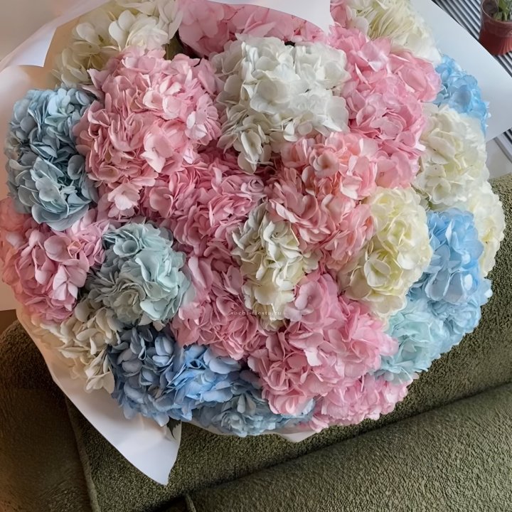 Букет гортензий микс в Севастополи