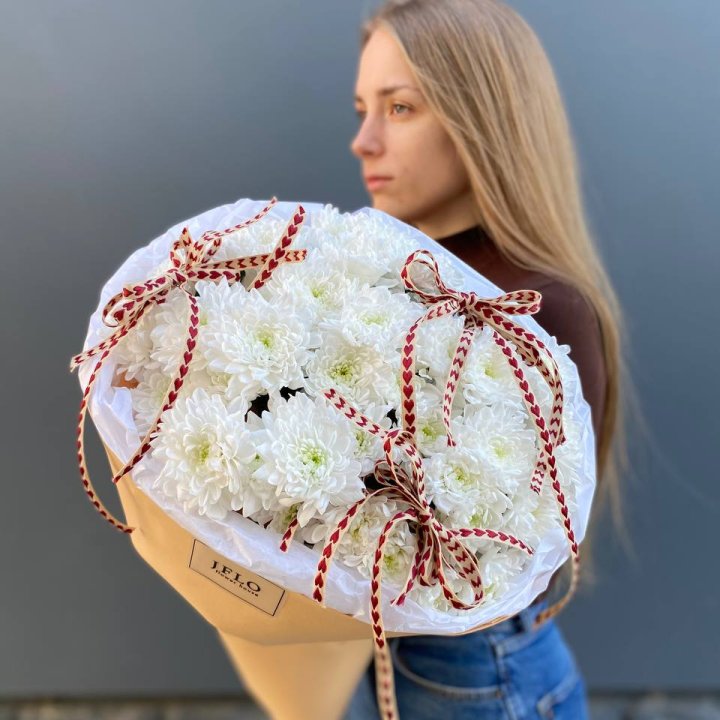 Букет "Хризантемы с любовью" в Севастополи