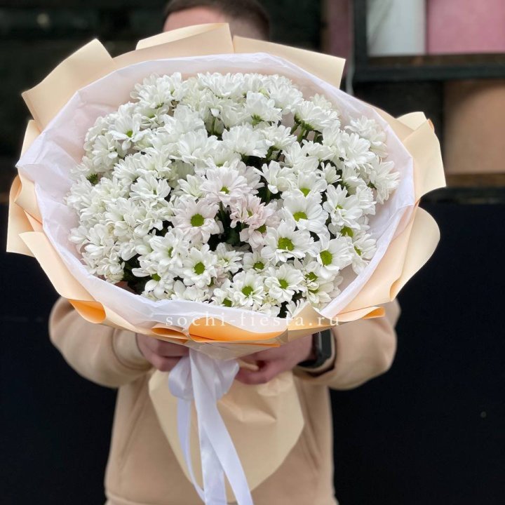  Букет хризантем в Севастополи