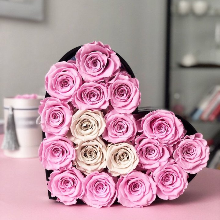 Сердце из роз в Севастополи