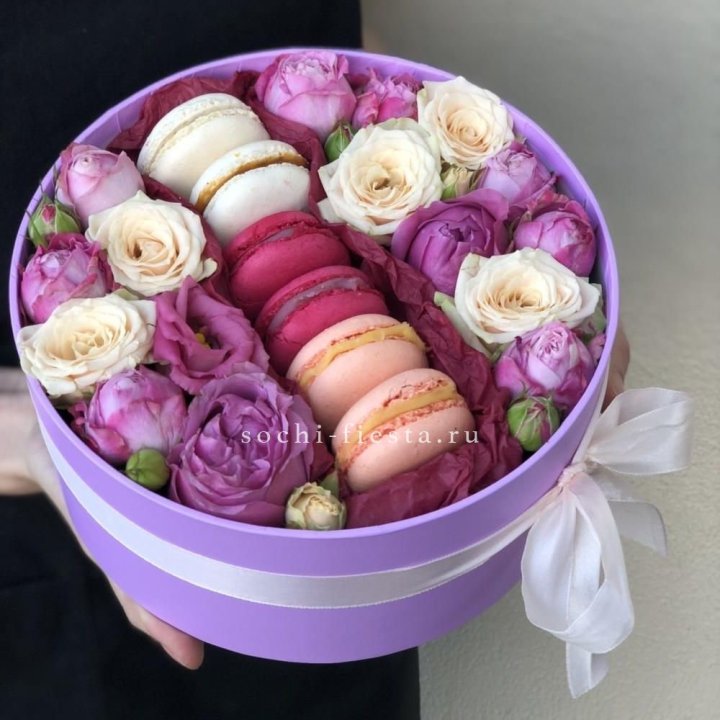 Цветочный бокс "Лаванди" в Севастополи