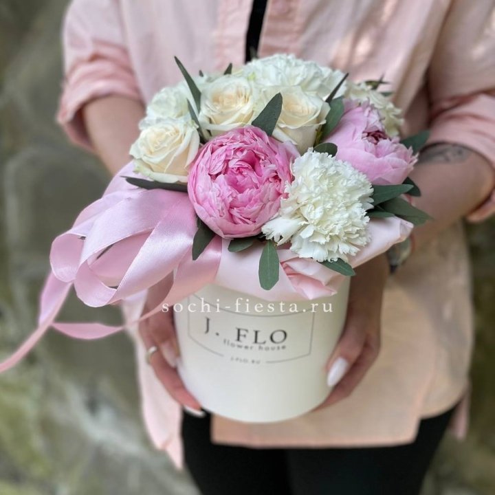 Цветочный бокс мини №2 в Севастополи