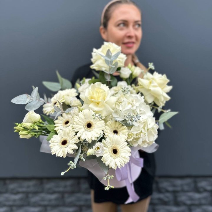 Цветочный бокс "Лавандовый сон" в Севастополи