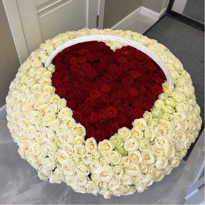 501 роза сердце в Севастополи