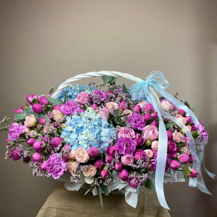 Авторская корзина "Лавандерия" в Севастополи