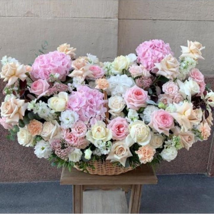 Цветочная корзина макси N2 в Севастополи