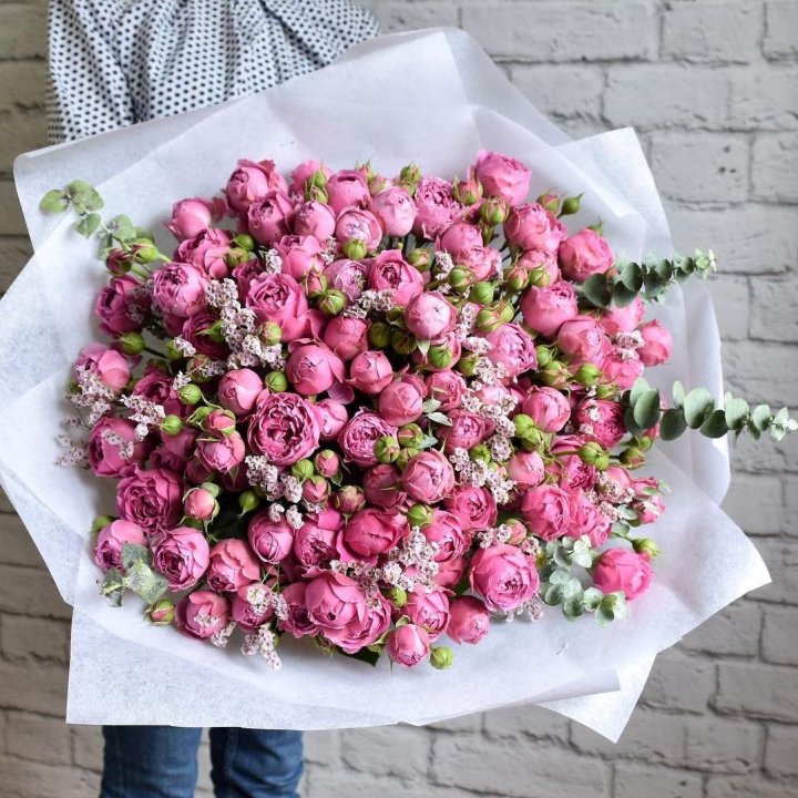 51 кустовая роза в Севастополи