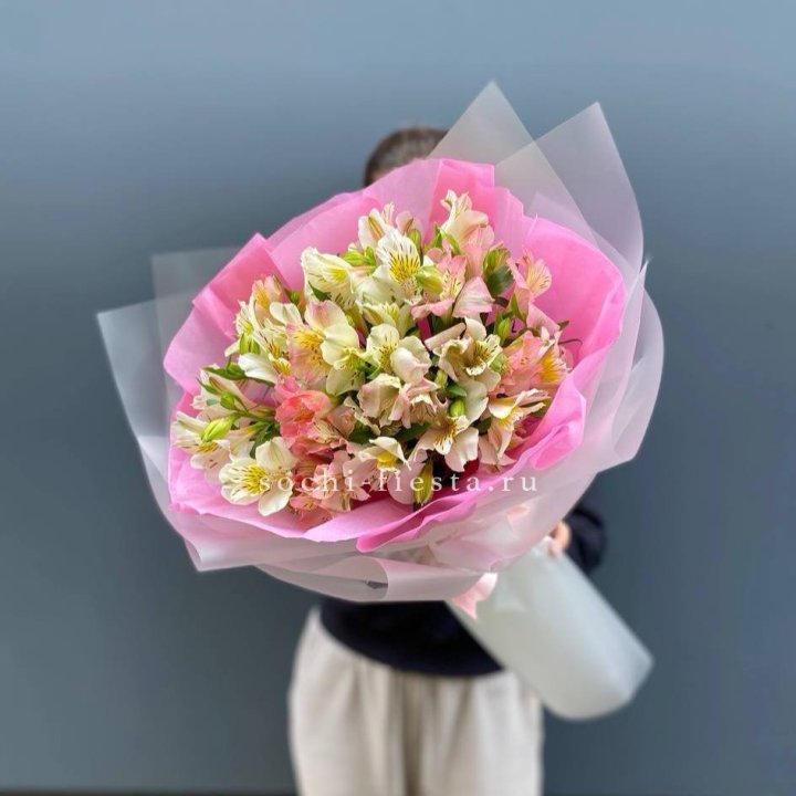 букет альстромерий "Черри" в Севастополи