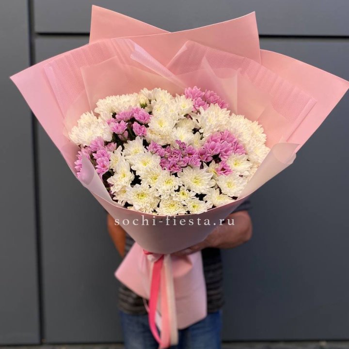  Букет хризантем- гигант  в Севастополи