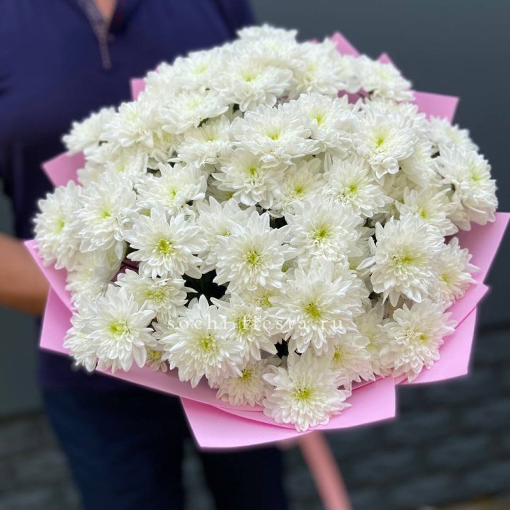  Букет 15 хризантем  в Севастополи