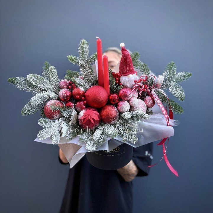 Композиция "Мери крисмас ред" в Севастополи