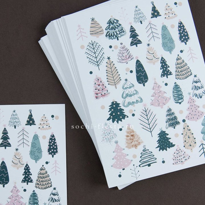 Открытка к букету "Елки" в Севастополи