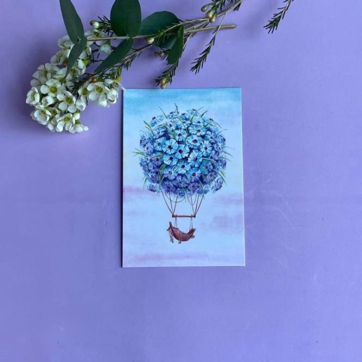 Открытка к букету "Флоростат" в Севастополи