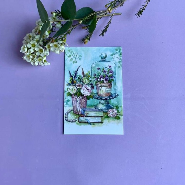 Открытка к букету "Книги" в Севастополи