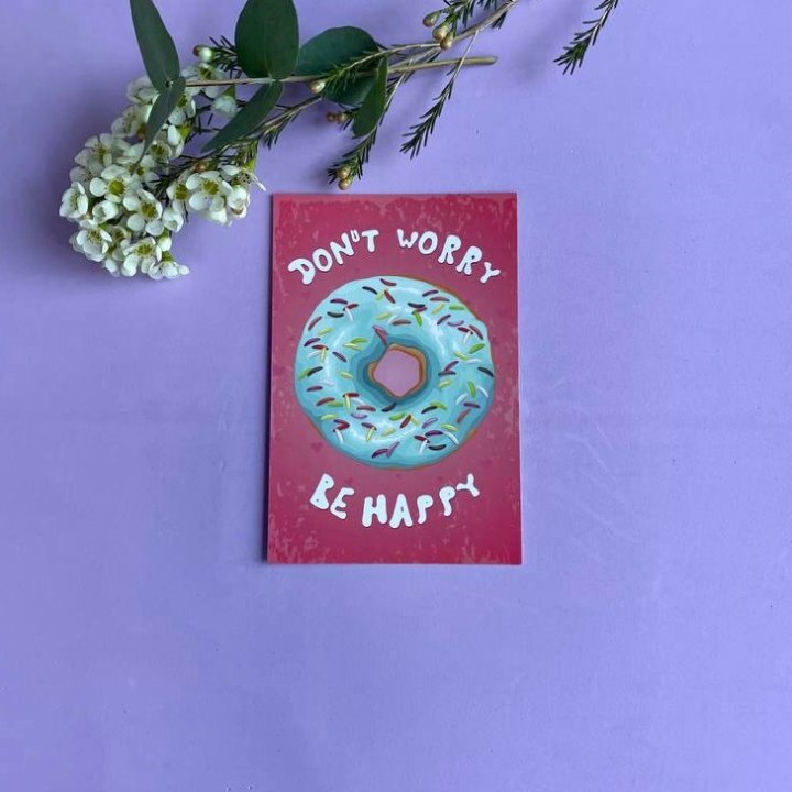 Открытка к букету "Не волнуйся..." в Севастополи