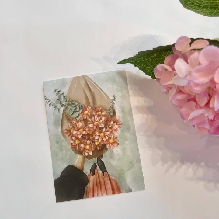 Открытка к букету "Букет" в Севастополи