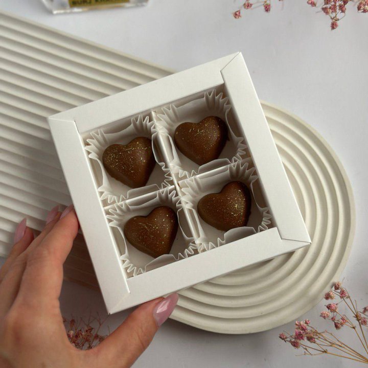 Бельгийский шоколад сердца в Севастополи