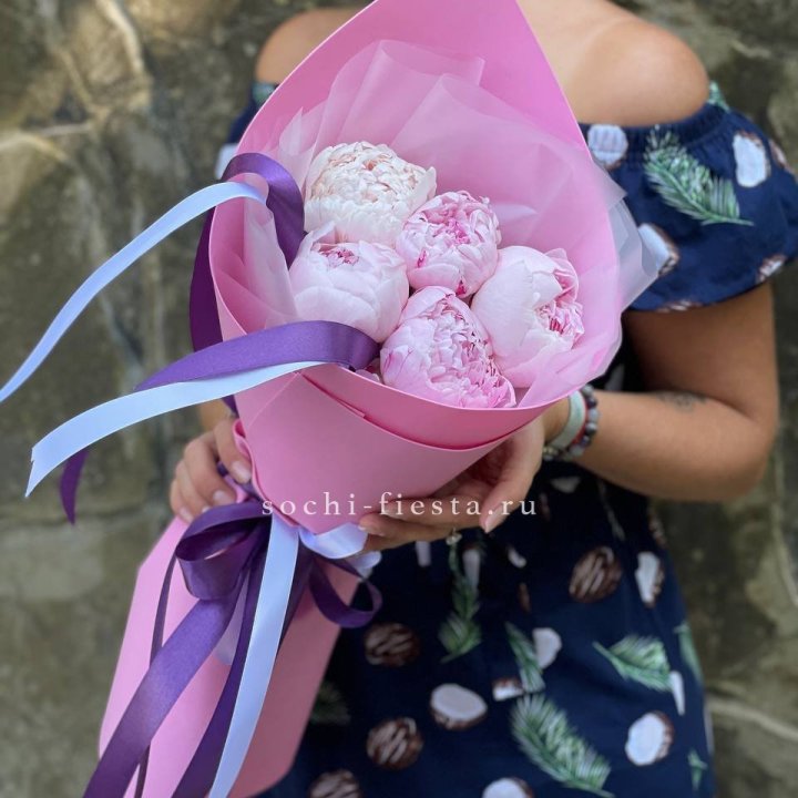 Букет пионов "НАЙ" в Севастополи
