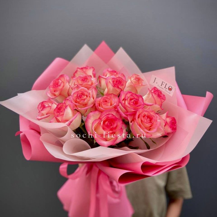 15 роз "Джумилия" в Севастополи